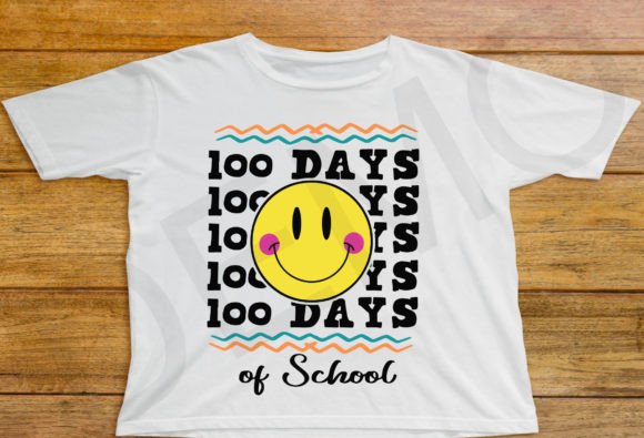 100 Days of School Svg, Happy 100 Days