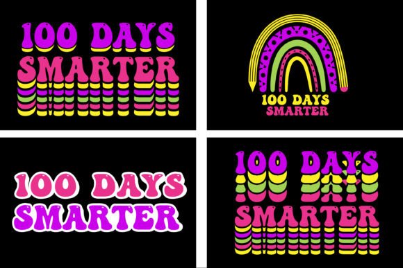 100 Days Smarter Bundle Rainbow T-shirt