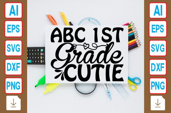 ABC 1st Grade Cutie Graphics