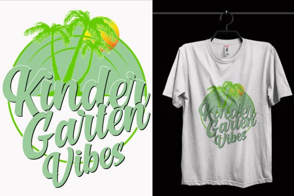 Kindergarten Vibes T-Shirt Design Graphics